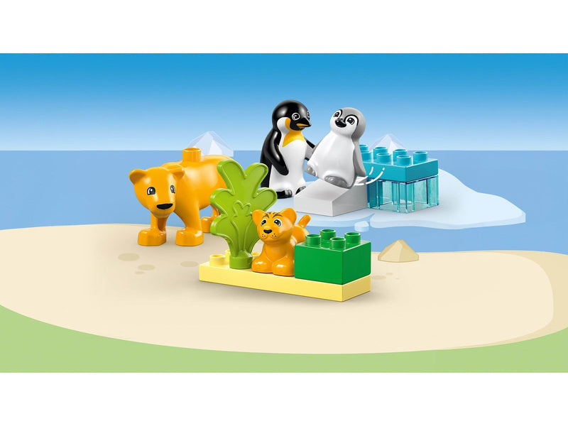 LEGO DUPLO 10442 Wildtier-Familien: Pinguine und Löwen