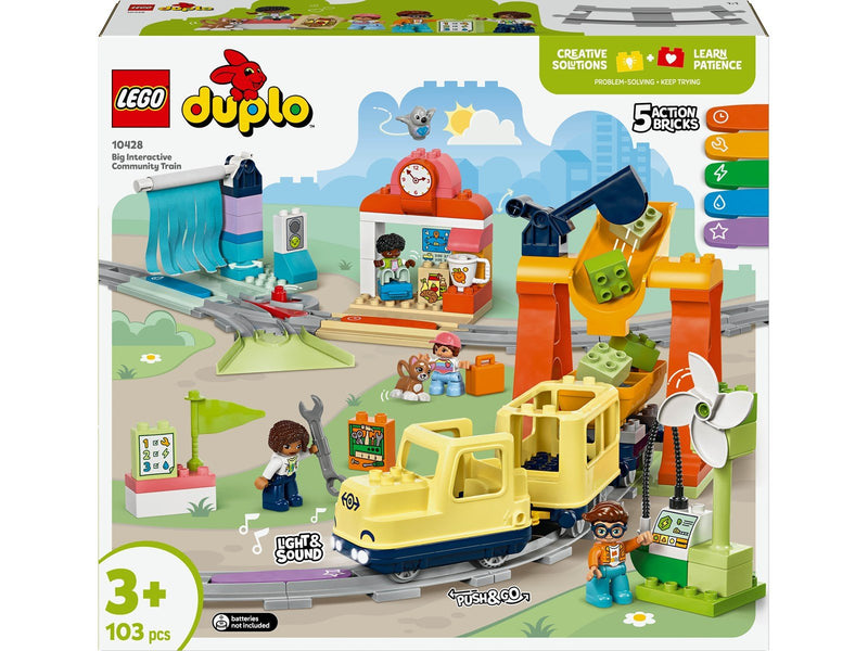 LEGO DUPLO 10428 Große interaktive Eisenbahn