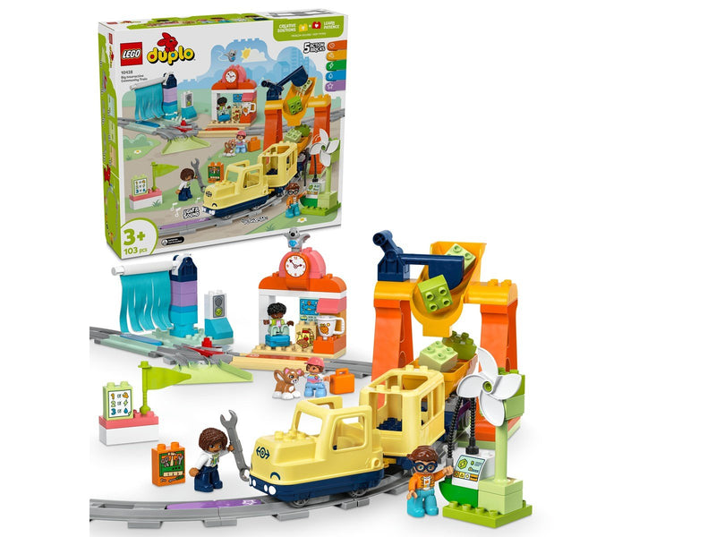 LEGO DUPLO 10428 Große interaktive Eisenbahn