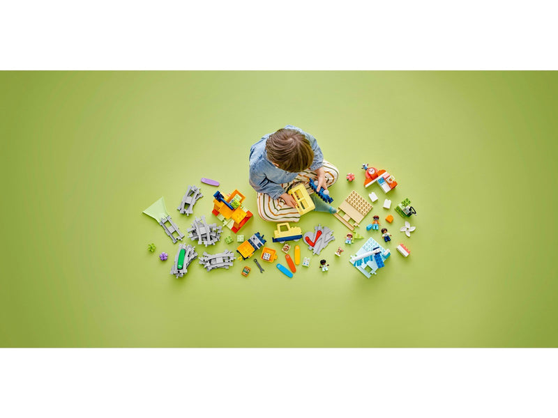 LEGO DUPLO 10428 Große interaktive Eisenbahn