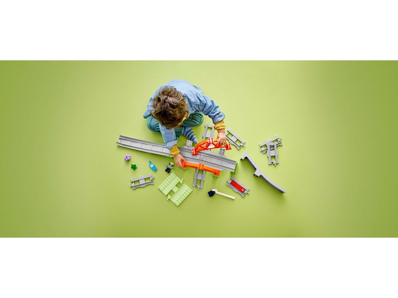 LEGO DUPLO 10426 Eisenbahnbrücke und Schienen – Erweiterungsset