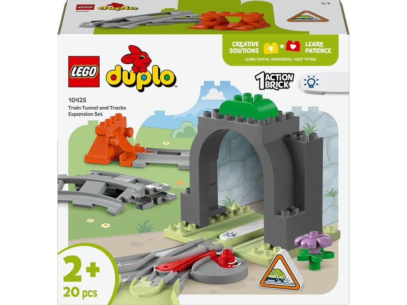LEGO DUPLO 10425 Eisenbahntunnel und Schienen – Erweiterungsset
