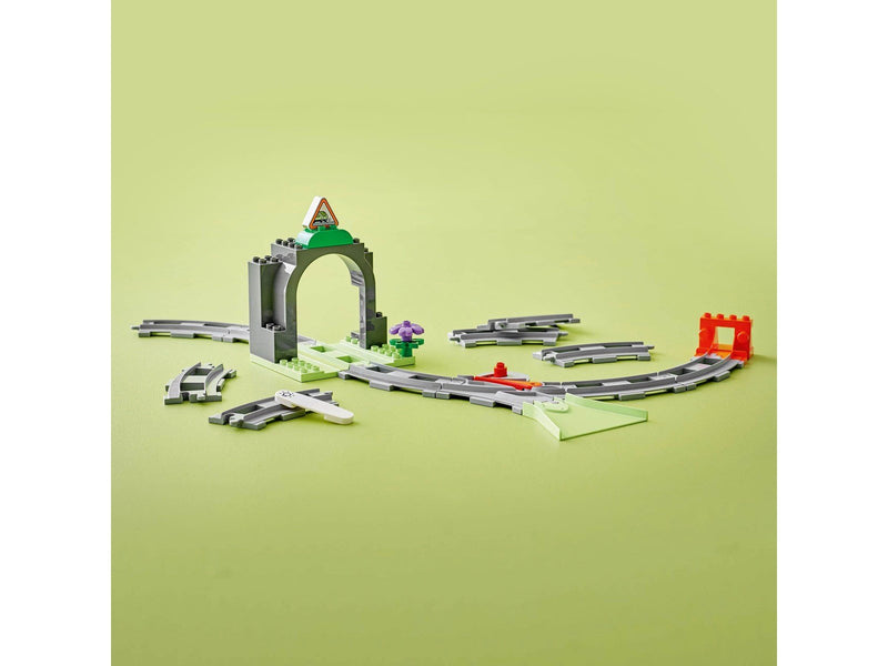 LEGO DUPLO 10425 Eisenbahntunnel und Schienen – Erweiterungsset