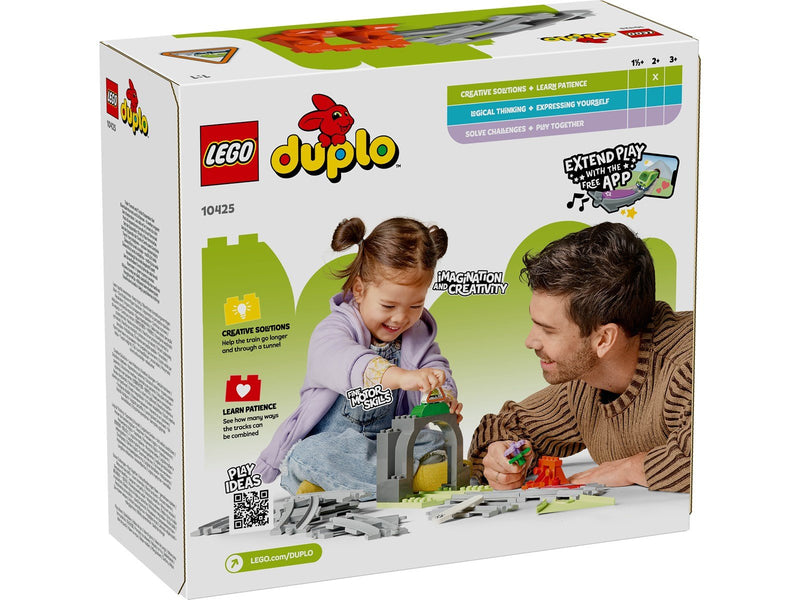 LEGO DUPLO 10425 Eisenbahntunnel und Schienen – Erweiterungsset
