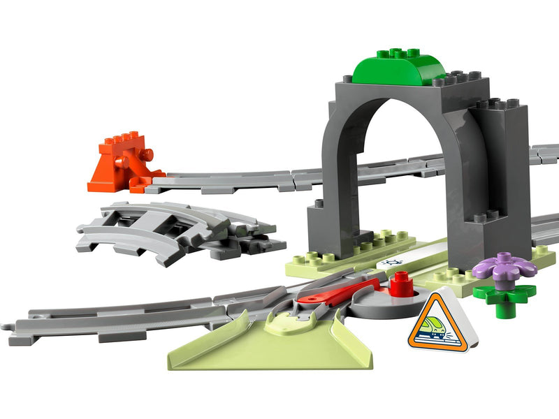 LEGO DUPLO 10425 Eisenbahntunnel und Schienen – Erweiterungsset