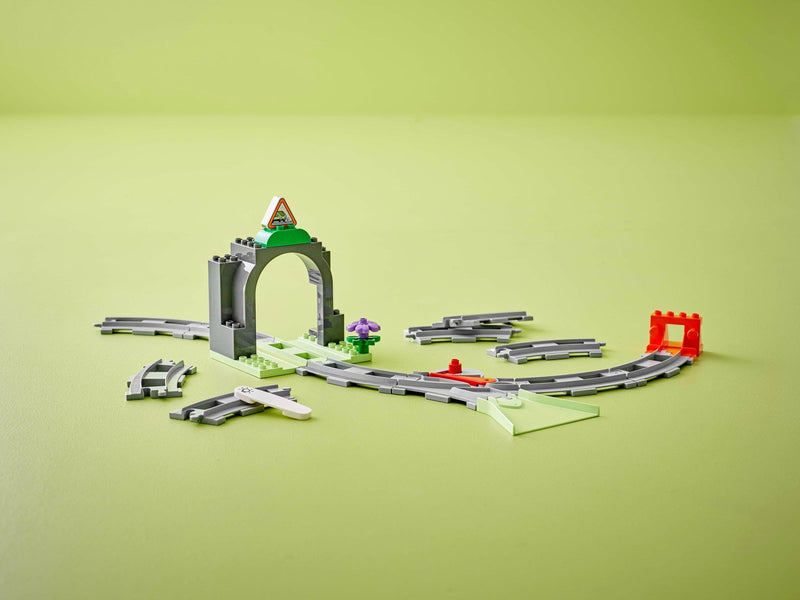 LEGO DUPLO 10425 Eisenbahntunnel und Schienen – Erweiterungsset