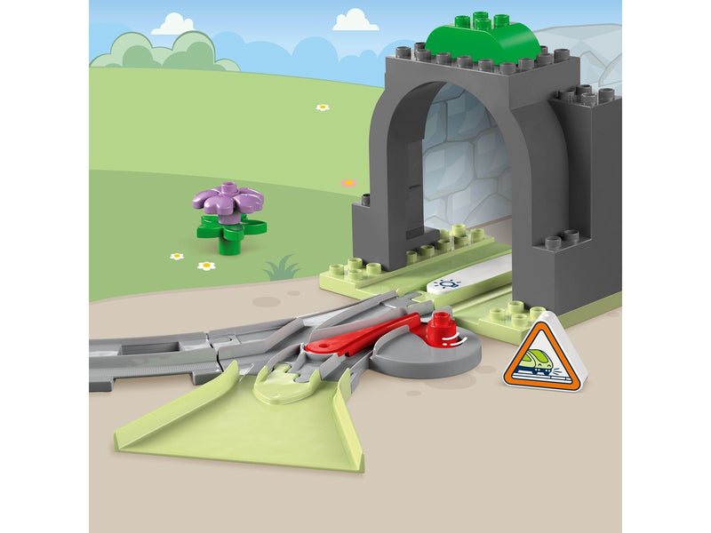 LEGO DUPLO 10425 Eisenbahntunnel und Schienen – Erweiterungsset