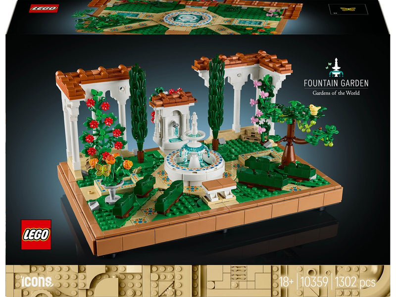 LEGO Creator Expert 10359 Springbrunnengarten