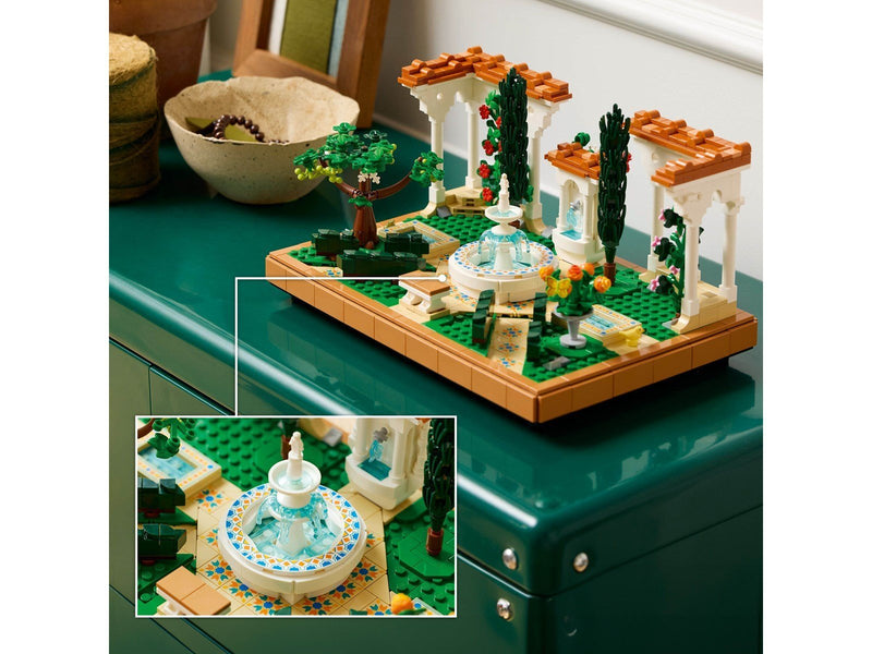 LEGO Creator Expert 10359 Springbrunnengarten