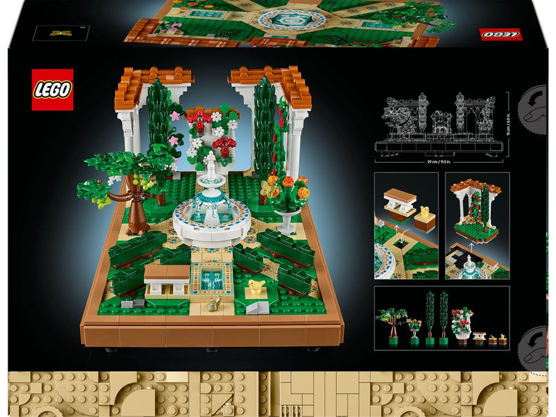 LEGO Creator Expert 10359 Springbrunnengarten
