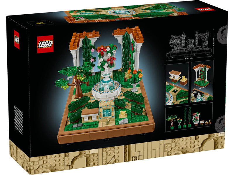 LEGO Creator Expert 10359 Springbrunnengarten