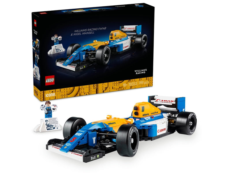 LEGO Icons 10353 Williams Racing FW14B mit Nigel Mansell