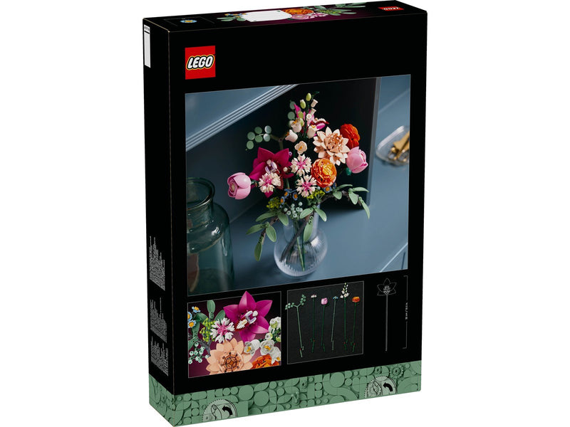 LEGO Botanicals 10342 Schöner Rosafarbener Blumenstrauß