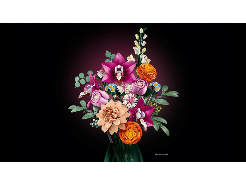 LEGO Botanicals 10342 Schöner Rosafarbener Blumenstrauß