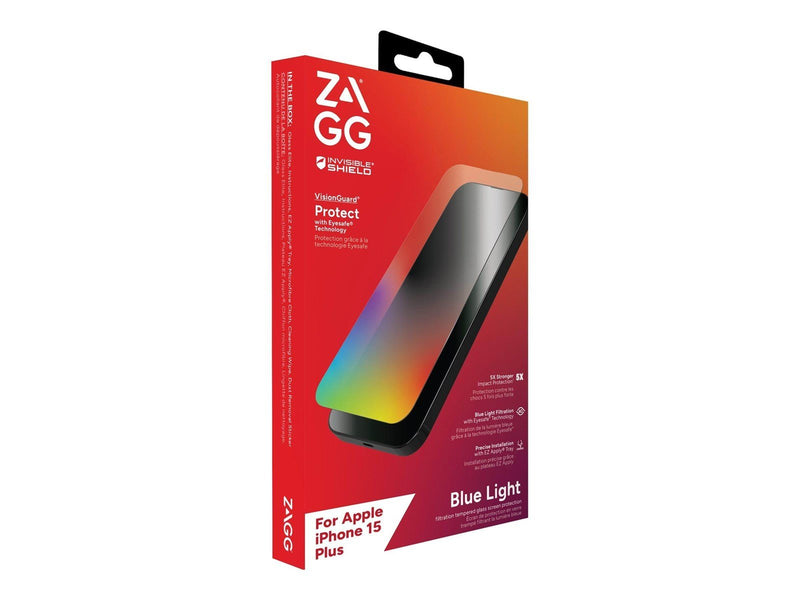 ZAGG InvisibleShield GlassFusion VisionGuard for Apple iPhone 15 Plus