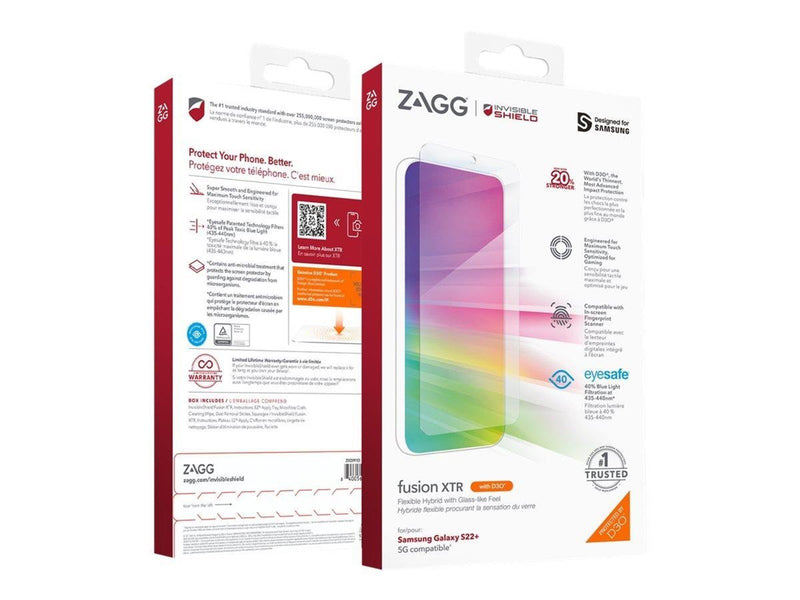 ZAGG InvisibleShield Fusion XTR for Samsung Galaxy S22