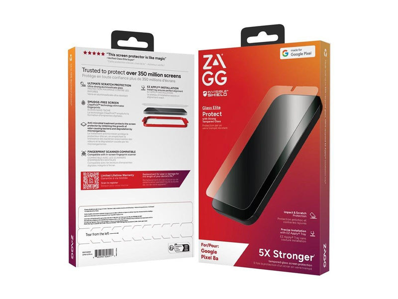 ZAGG InvisibleShield Glass Elite for Google Pixel 8a