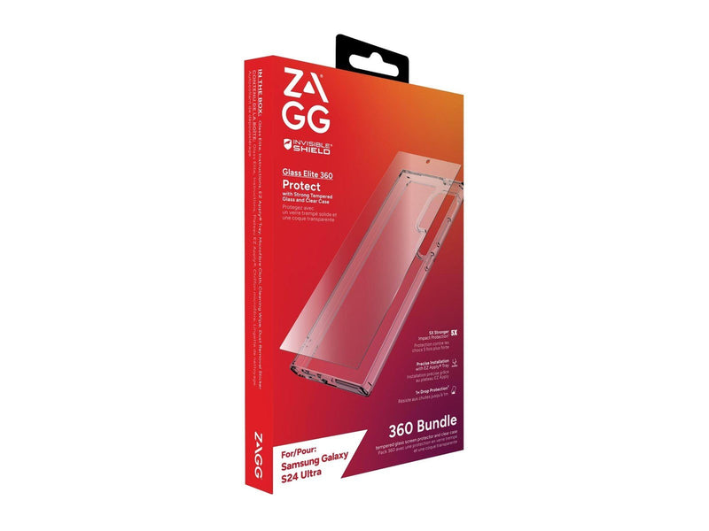 ZAGG InvisibleShield Glass Elite 360 for Samsung Galaxy S24 Ultra