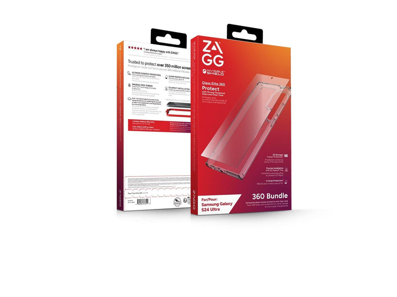 ZAGG InvisibleShield Glass Elite 360 for Samsung Galaxy S24 Ultra