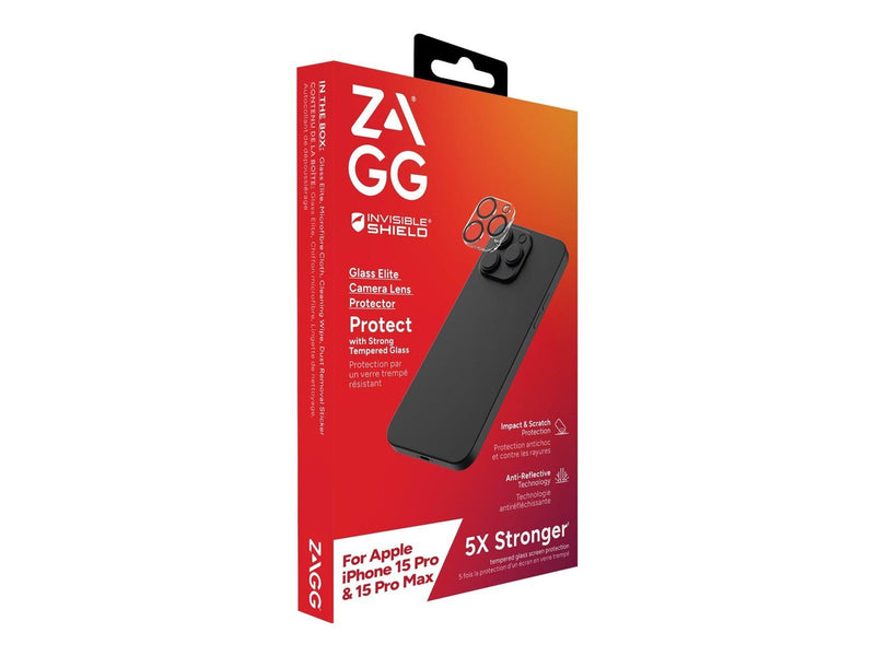 ZAGG InvisibleShield Glass Elite for Apple iPhone 15 Pro 15 Pro Max