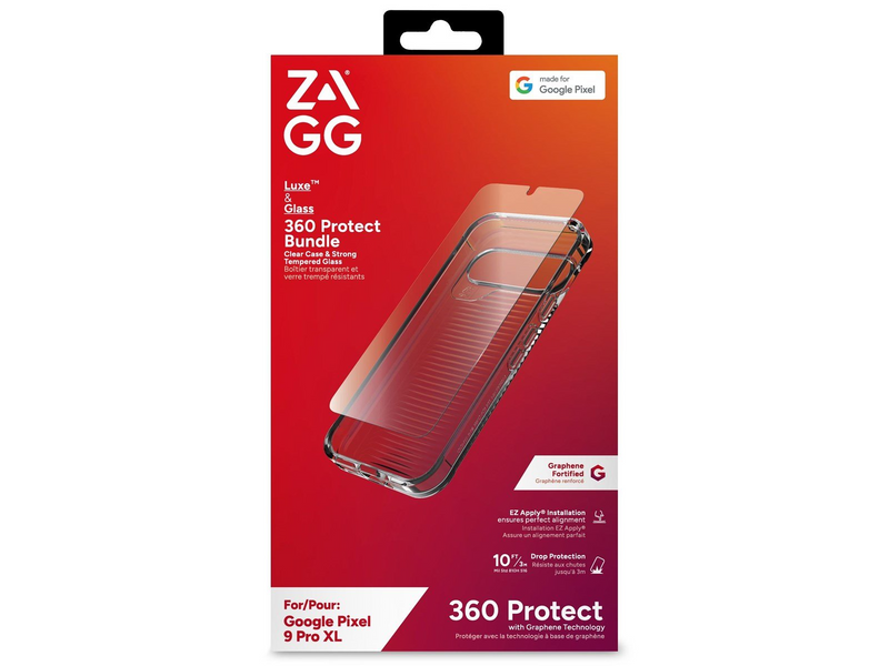 ZAGG Luxe & Glass 360 for Google Pixel 9 Pro XL