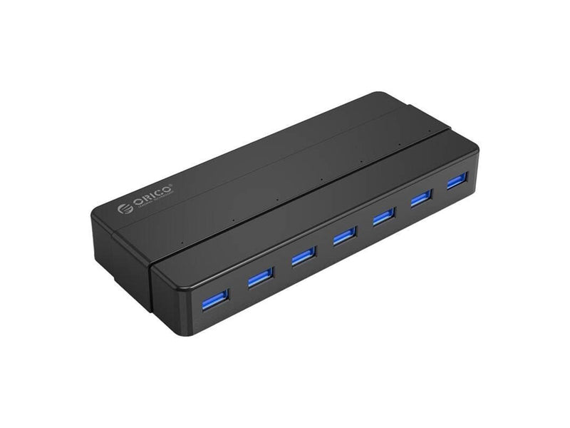 ORICO Hub 7xUSB 3.0 (black) USB-Hubs - USB 3.0 - 7 - Schwarz