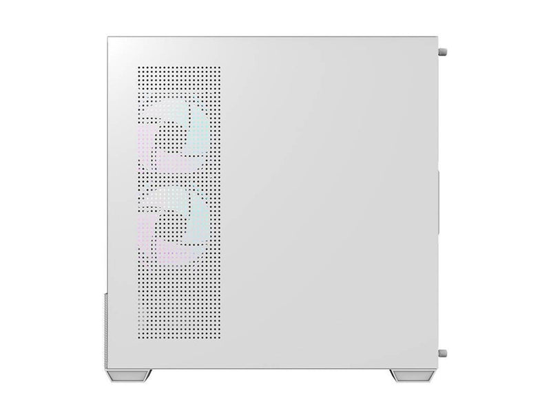 Darkflash Computer case DS900 AIR (white) + 6 ARGB Fans - Gehäuse - Miditower - Weiß