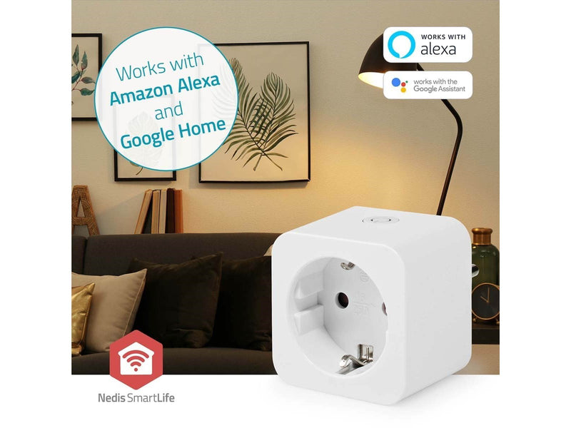 Nedis SmartLife Smart Plug Zigbee 3.0 IP21 Power meter White
