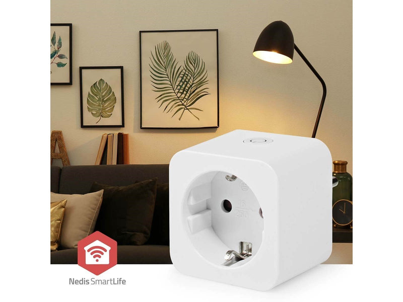 Nedis SmartLife Smart Plug Zigbee 3.0 IP21 Power meter White