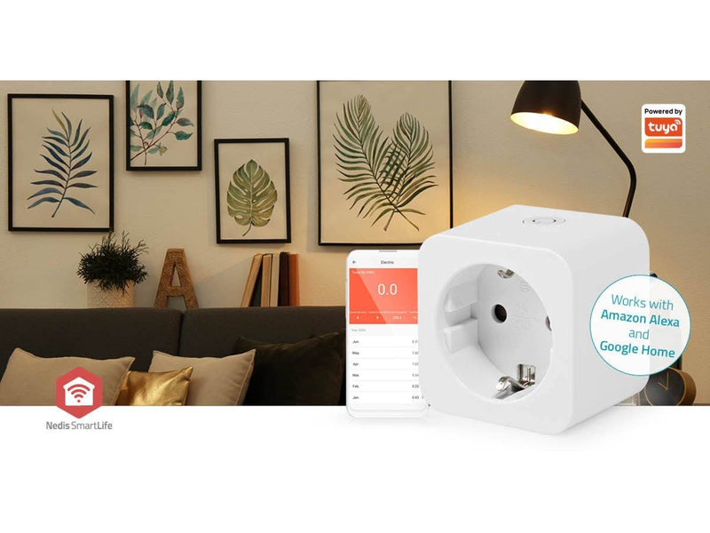 Nedis SmartLife Smart Plug Zigbee 3.0 IP21 Power meter White