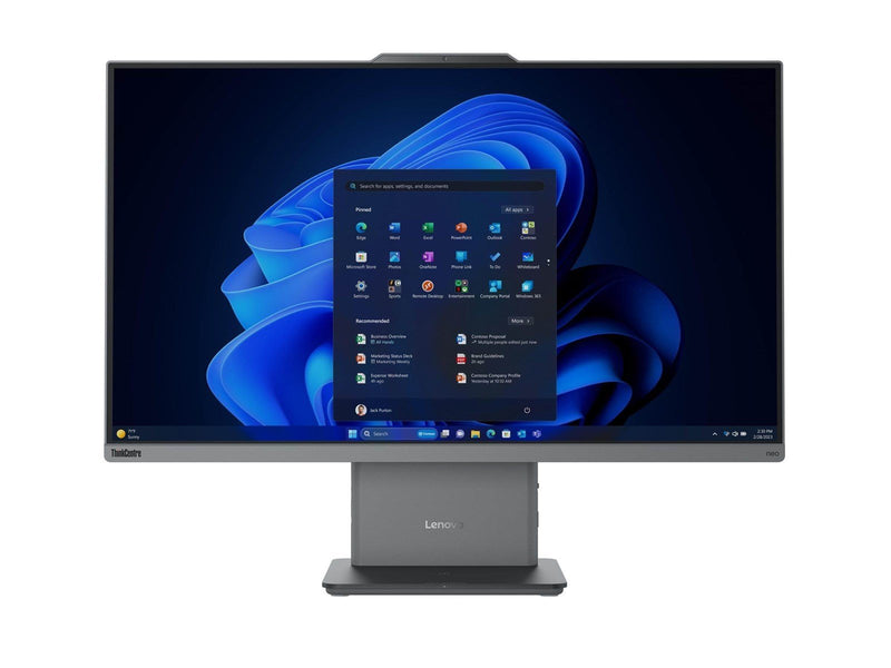 Lenovo ThinkCentre neo 50a 27 G5 - all-in-one Core i3 i3-1315U 1.2 GHz - 8 GB - SSD 512 GB - LED 27" - English - Europe