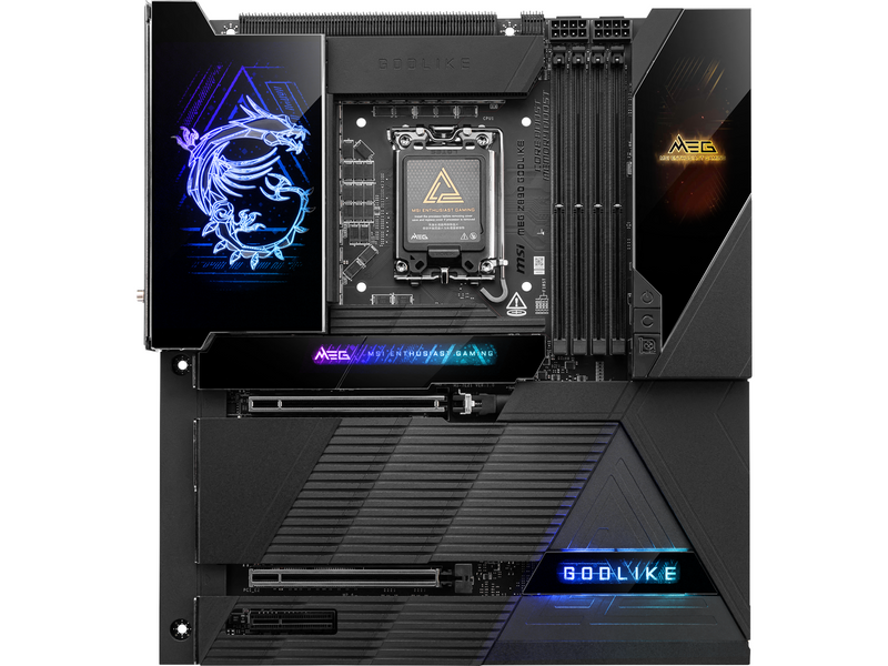 MSI MEG Z890 GODLIKE Mainboard - Intel Z890 - Intel LGA1851 socket - DDR5 RAM - Extended ATX