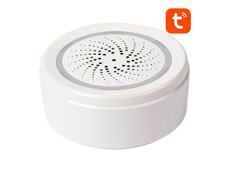 NEO NAS-AB02WT WiFi Alarm Siren with TUYA Temperature and Humidity Measurement
