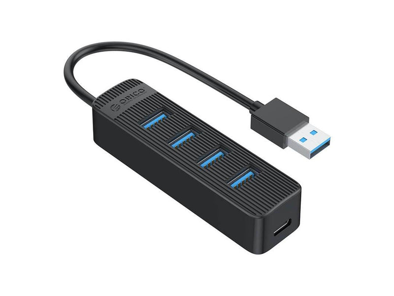 ORICO TWU3 USB to 4x USB 3.0 Hub Adapter (black) USB-Hubs - USB 3.0 - 4 - Schwarz