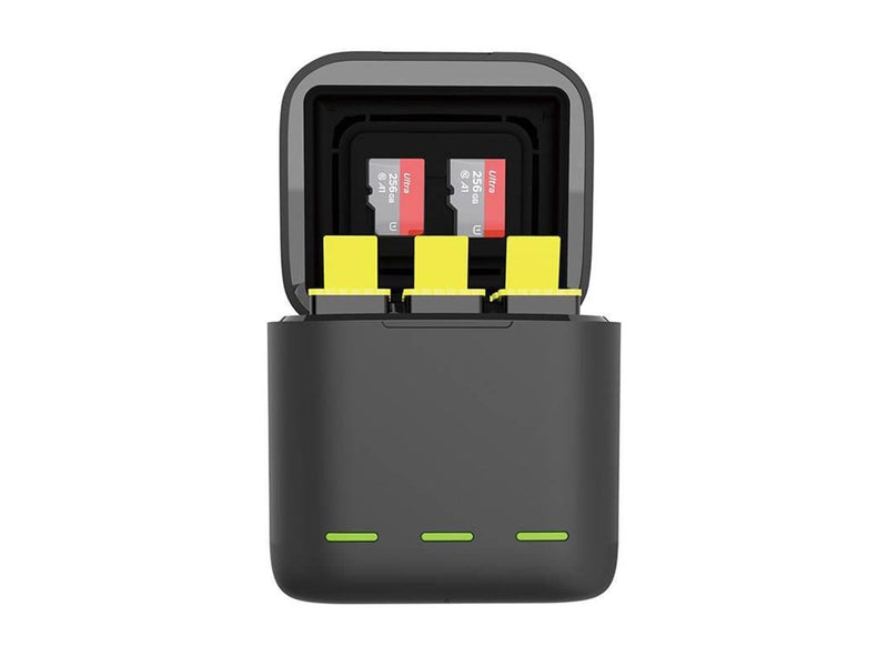 TELESIN Box Telesin three-channel charger + 3 for GoPro Hero 12 / 11 / 10 / 9 (GP-BNC-902-B)