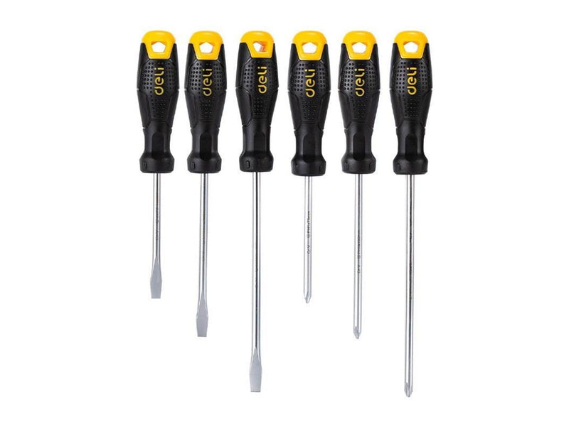 Deli Tools Screwdriver set EDL620006 with magnet 6 pieces