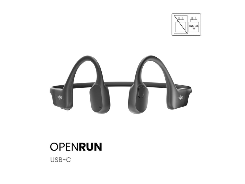 Shokz OpenRun - Black (USB-C)