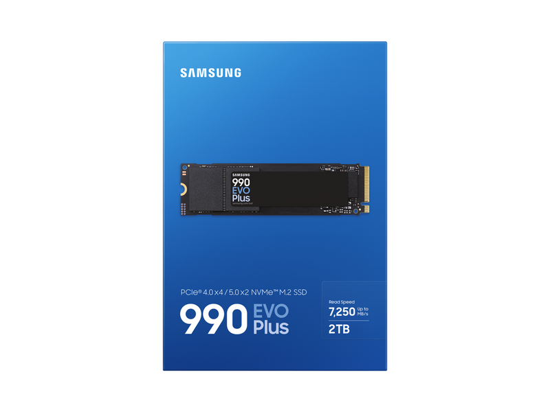 Samsung 990 EVO Plus SSD - 2TB - M.2 2280 - PCIe 4.0
