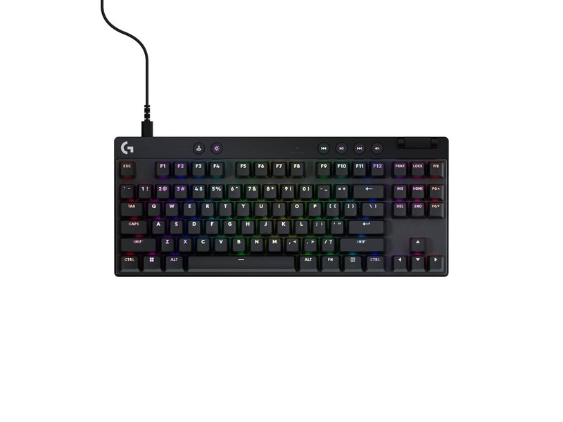 Logitech G PRO X TKL - Logitech Magnetic Analog - Linear - Gaming Tastaturen - ohne Numpad - Englisch - US - Schwarz