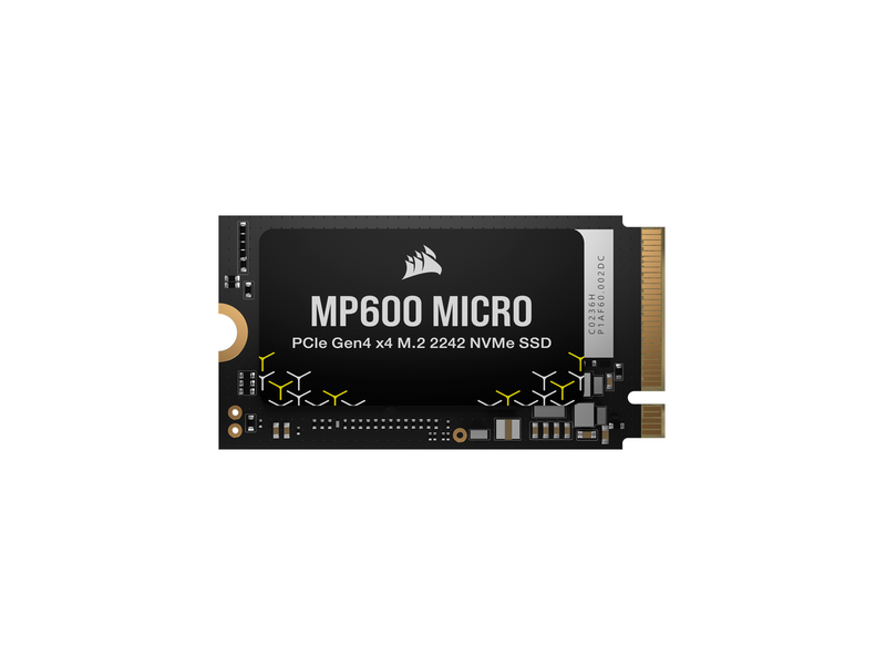 Corsair MP600 MICRO SSD - 2TB - PCIe 4.0 - M.2 2242