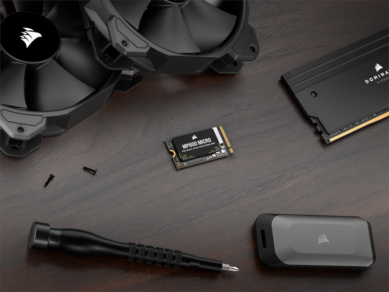 Corsair MP600 MICRO SSD - 2TB - PCIe 4.0 - M.2 2242