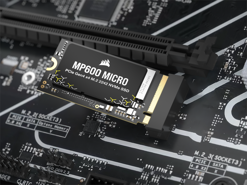 Corsair MP600 MICRO SSD - 2TB - PCIe 4.0 - M.2 2242