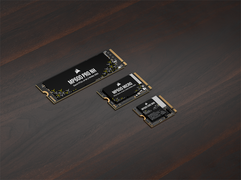 Corsair MP600 MICRO SSD - 2TB - PCIe 4.0 - M.2 2242