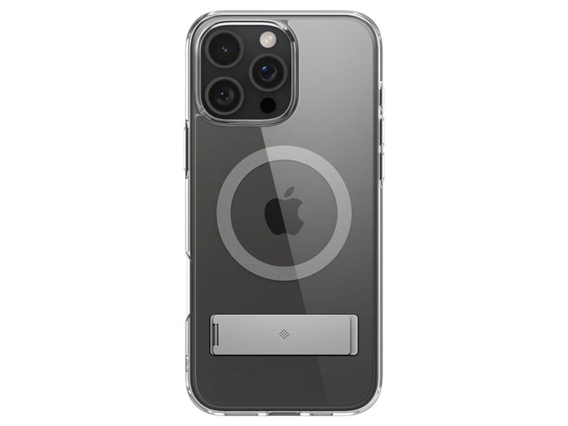 Spigen Caseology Capella MagSafe Kickstand clear gray - iPhone 16 Pro