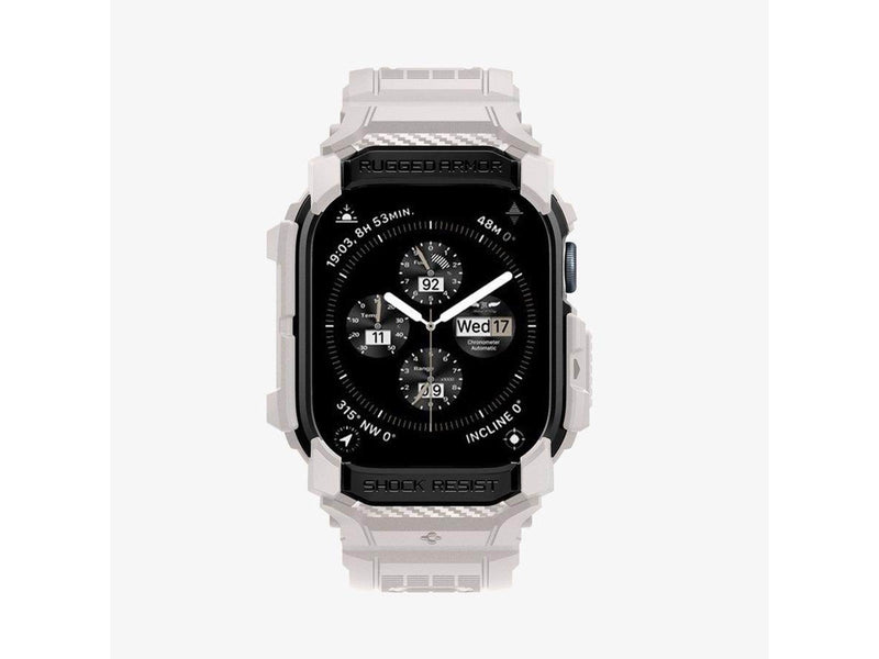 Spigen Rugged Armor Pro dune beige - Apple Watch 10 42mm