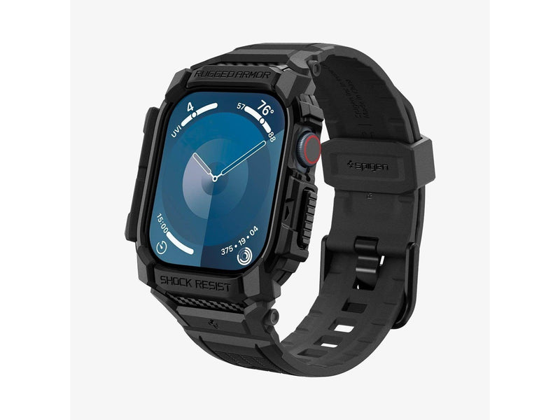 Spigen Rugged Armor Pro matte black - Apple Watch 10 46mm