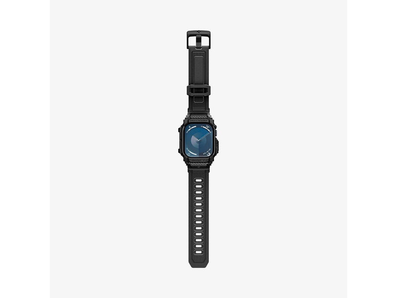 Spigen Rugged Armor Pro matte black - Apple Watch 10 46mm