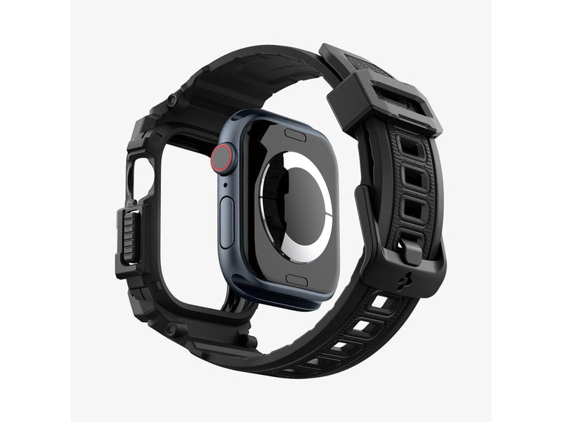 Spigen Rugged Armor Pro matte black - Apple Watch 10 46mm