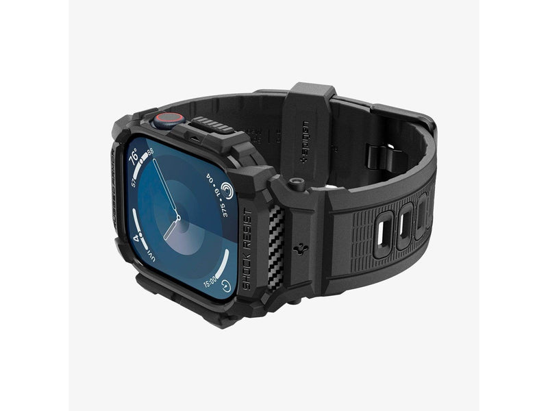 Spigen Rugged Armor Pro matte black - Apple Watch 10 46mm