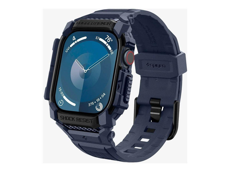 Spigen Rugged Armor Pro navy blue - Apple Watch 10 46mm